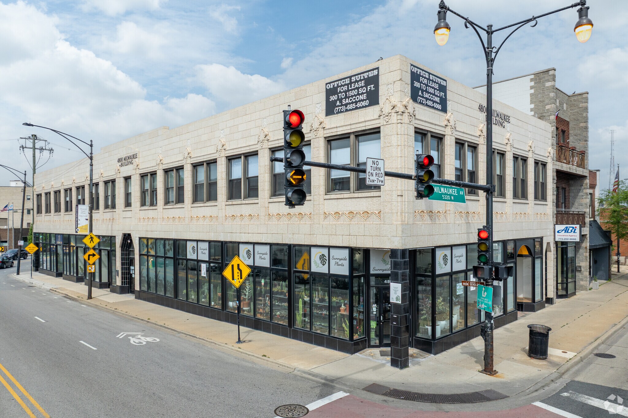 4800 N Milwaukee Ave, Chicago, IL à louer Photo de l’immeuble– Image 1 sur 7