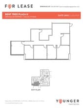 16610 N Dallas Pky, Dallas, TX à louer Plan d’étage– Image 1 sur 1