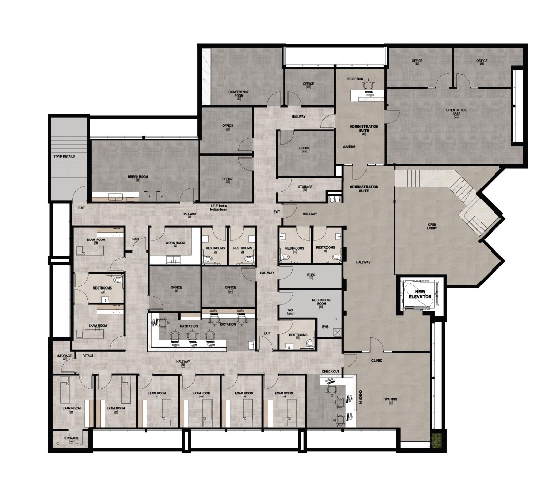 4812 S Mill Ave, Tempe, AZ à louer Plan d’étage– Image 1 sur 1