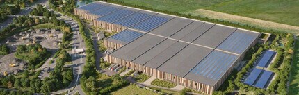 Janville-en-Beauce - Vue aérienne  vue de carte - Image1