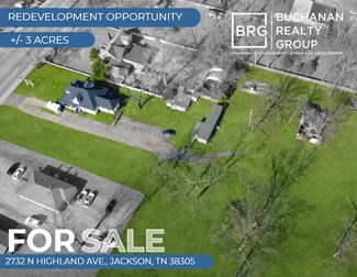 Plus de détails pour 2732 N Highland Ave, Jackson, TN - Local commercial à vendre