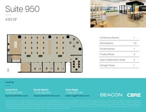 1100 Olive Way, Seattle, WA à louer Plan d’étage– Image 1 sur 1