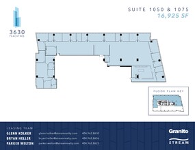 3630 Peachtree Rd NE, Atlanta, GA à louer Plan de site– Image 2 sur 5