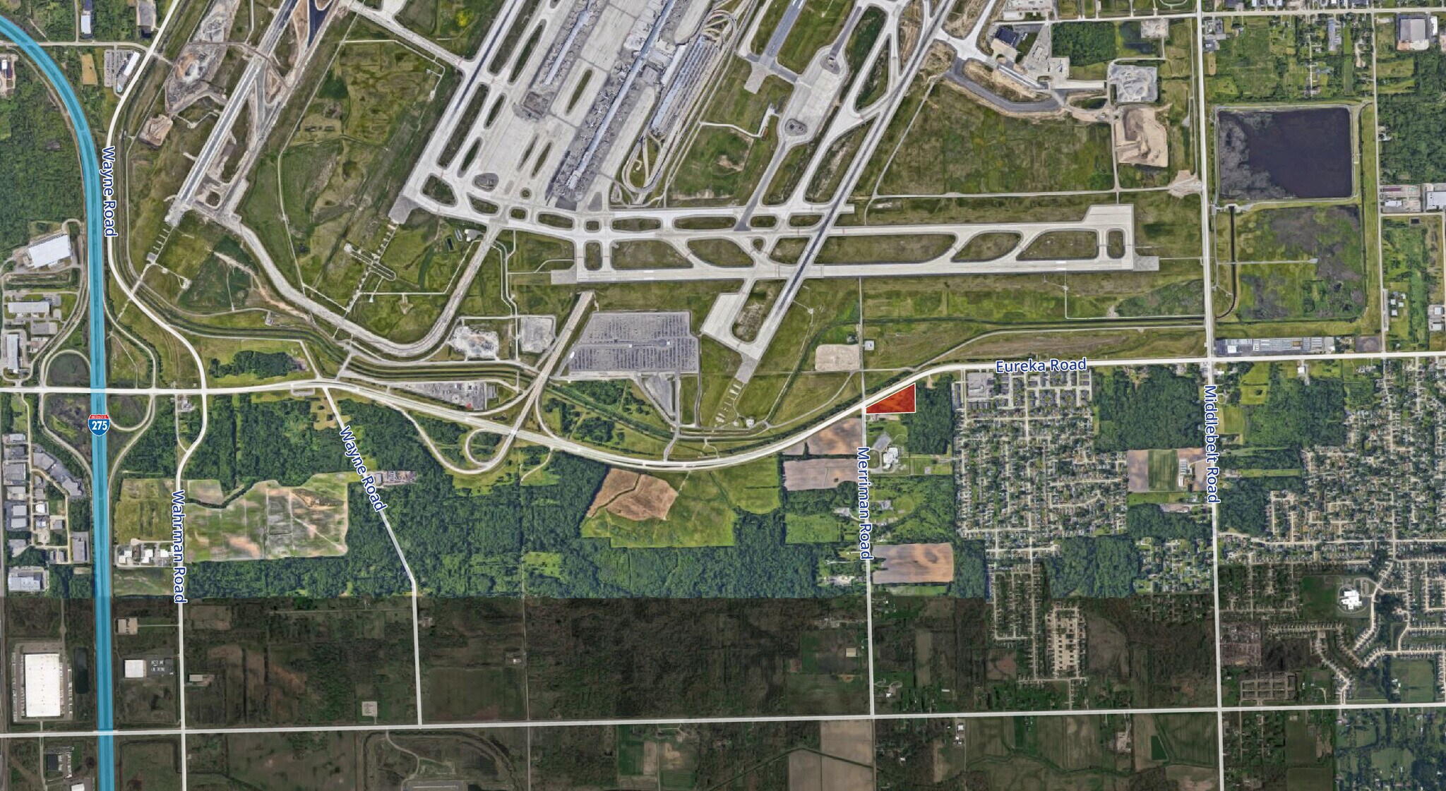 Merriman & Eureka Rd, Romulus, MI à vendre Photo de l’immeuble– Image 1 sur 2