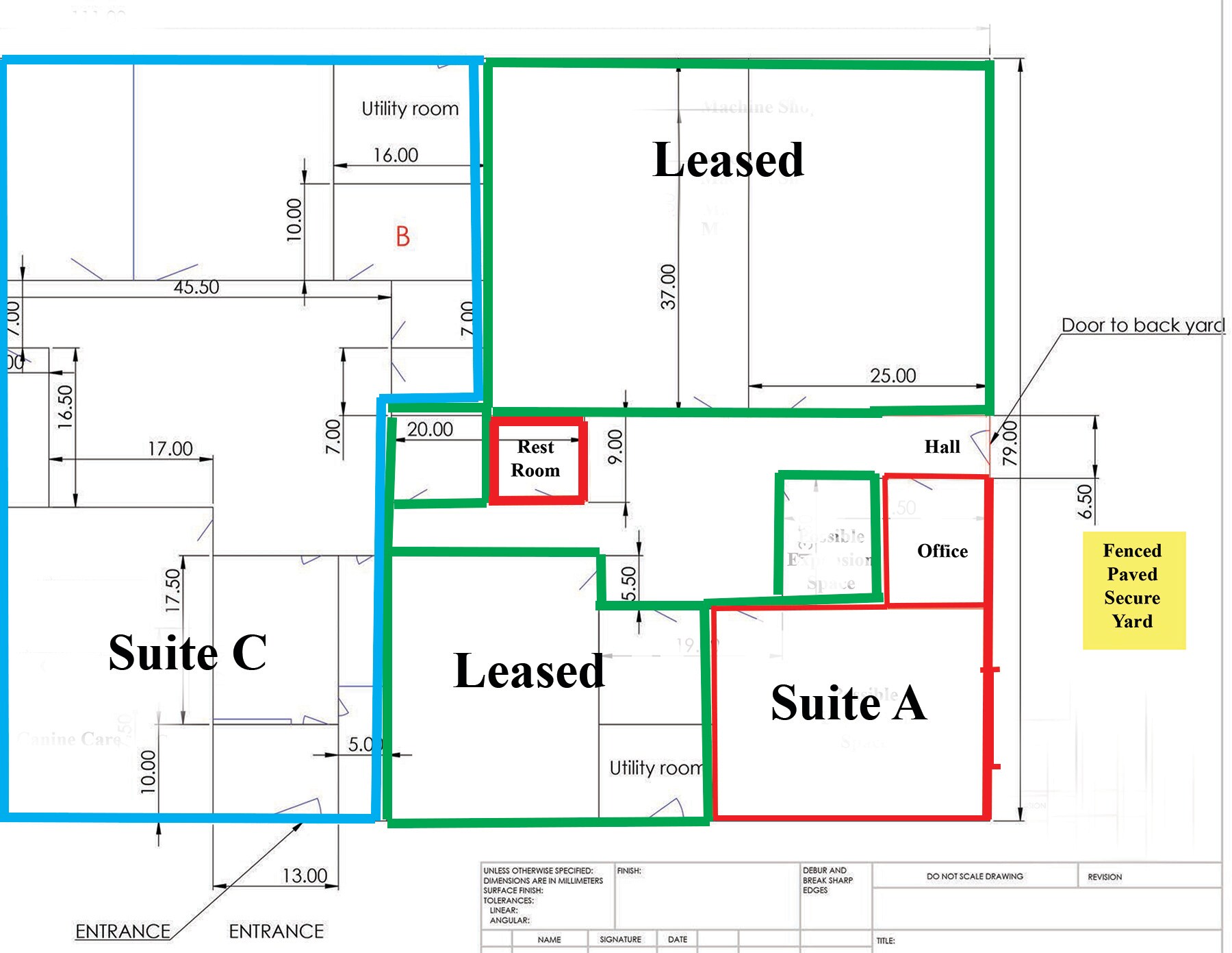 2800 S Pipeline Rd, Euless, TX à louer Plan d’étage– Image 1 sur 1
