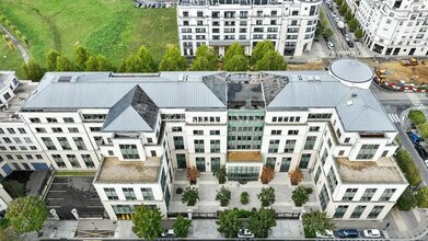 Chessy, SEM - Vue aérienne vue de carte