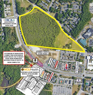 Plus de détails pour 9800 Lori Road Rd, Chesterfield, VA - Terrain à louer