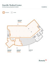 414 Park Ave, Danville, VA à louer Plan d’étage– Image 1 sur 1