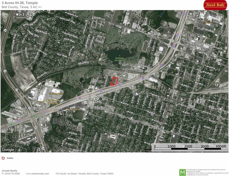 2500 S General Bruce Dr, Temple, TX à vendre - Aérien – Image 2 sur 2