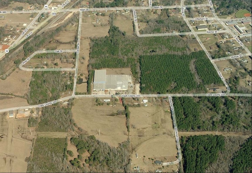 205 South St, Enterprise, MS à vendre - Aérien – Image 2 sur 4