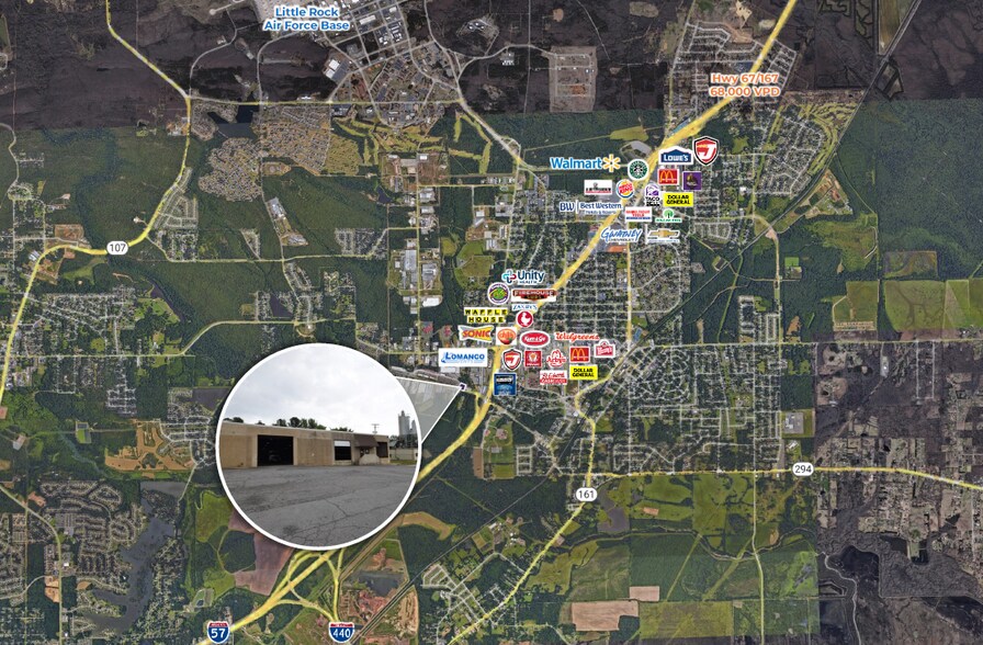 197 S Redmond Rd, Jacksonville, AR à vendre - Photo de l’immeuble – Image 3 sur 12