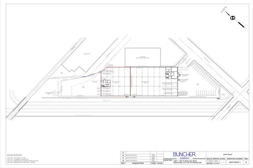 1201 Brighton Rd, Pittsburgh, PA à louer - Plan de site – Image 1 sur 6
