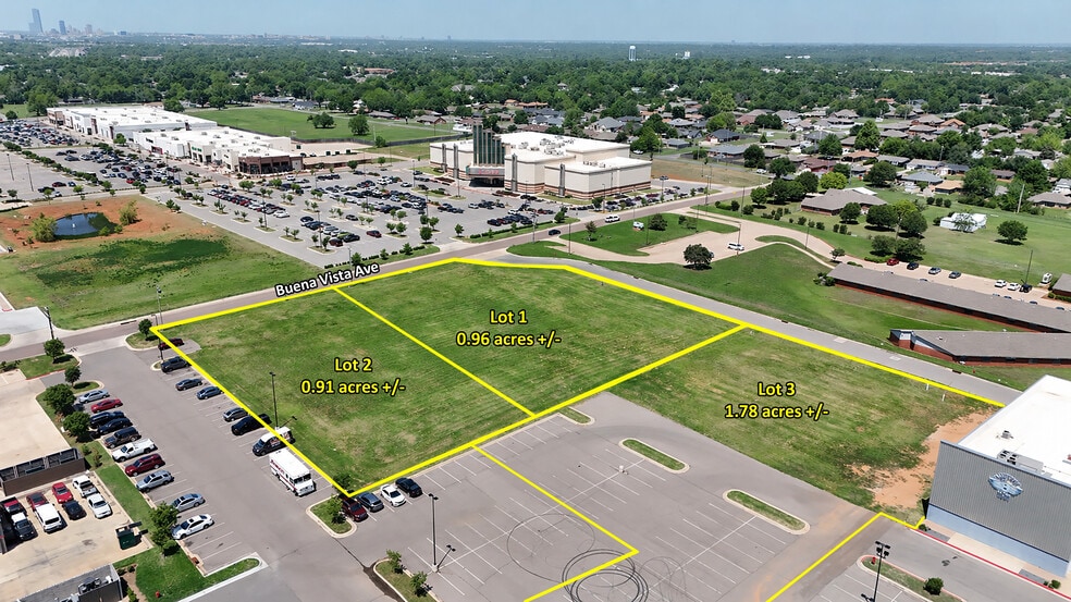 6025-6035 SE 15th St, Midwest City, OK à vendre - Aérien – Image 1 sur 4
