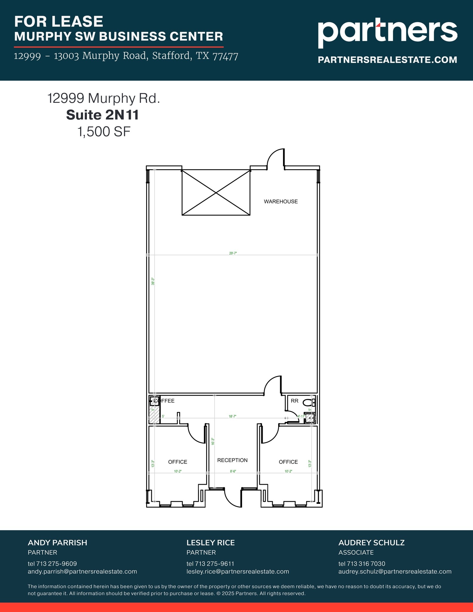 12999-13003 Murphy Rd, Stafford, TX à louer Plan de site– Image 1 sur 1