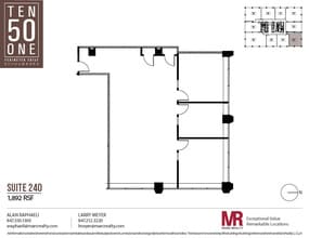 1051 Perimeter Dr, Schaumburg, IL à louer Plan d’étage– Image 1 sur 1