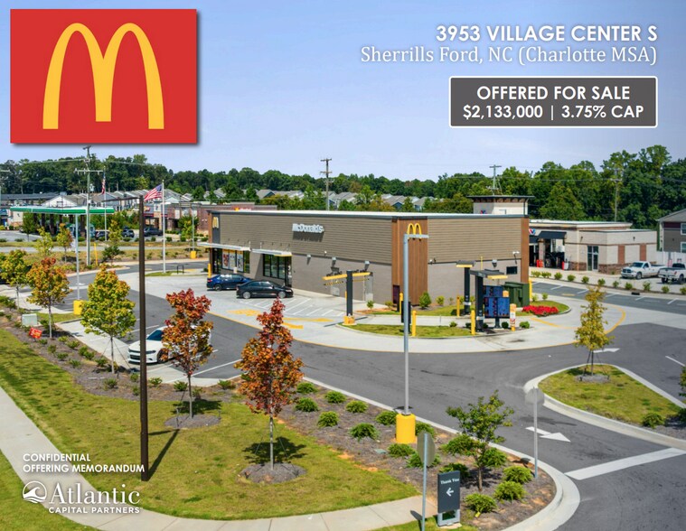 3961 Village Ctr S, Sherrills Ford, NC à vendre - Photo de l’immeuble – Image 1 sur 4
