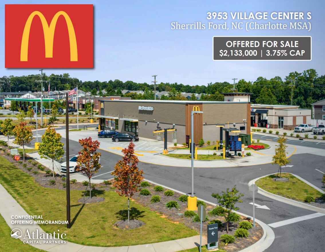 3961 Village Ctr S, Sherrills Ford, NC à vendre Photo de l’immeuble– Image 1 sur 5