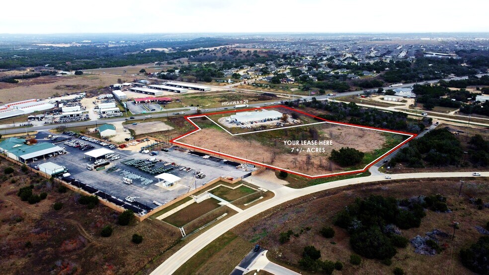 10355 Hwy 29 W, Liberty Hill, TX à louer - Aérien – Image 2 sur 2