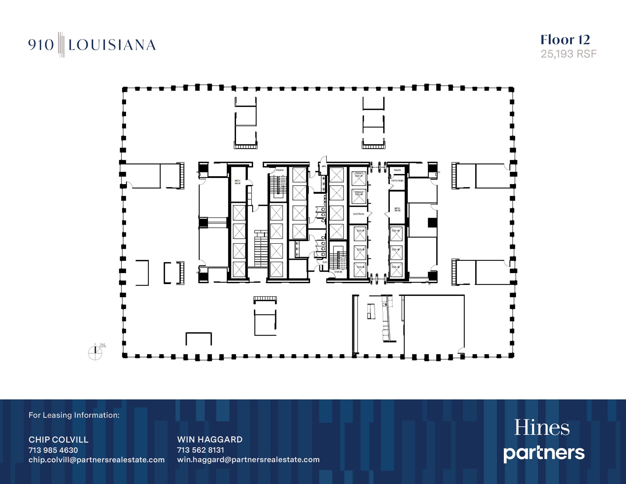 910 Louisiana St, Houston, TX à louer Plan d’étage– Image 1 sur 1