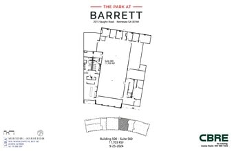 2015 Vaughn Rd, Kennesaw, GA à vendre Plan d’étage– Image 1 sur 5