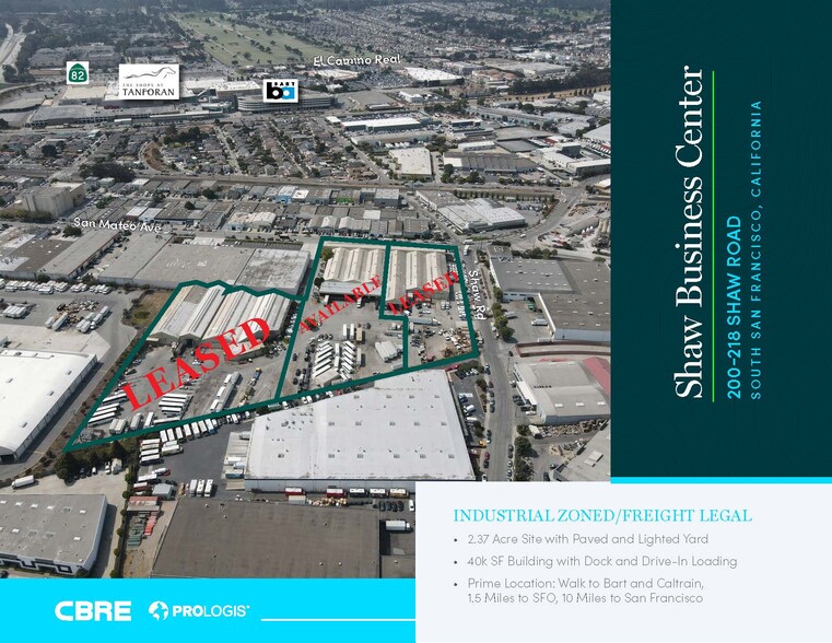200-212 Shaw Rd, South San Francisco, CA à louer - Photo de l’immeuble – Image 1 sur 6