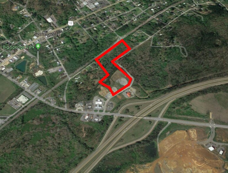 Purple Heart Blvd, Springville, AL à vendre - Aérien – Image 2 sur 2