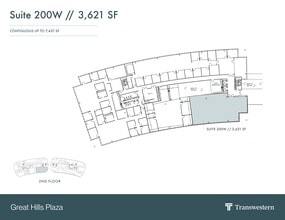 9600 Great Hills Trl, Austin, TX à louer Plan de site– Image 1 sur 1