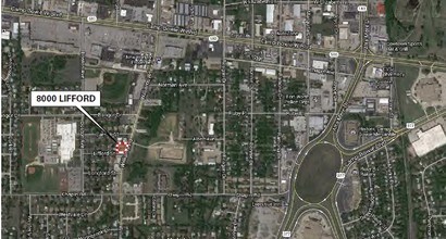 8000 Lifford St, Benbrook, TX - VUE AÉRIENNE  vue de carte