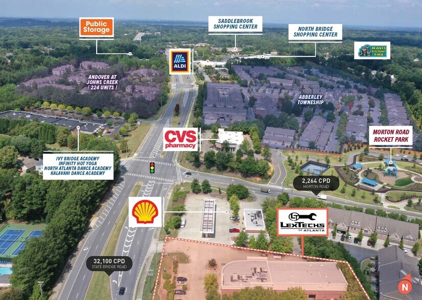 10625 State Bridge Rd, Alpharetta, GA à vendre - Photo de l’immeuble – Image 3 sur 5