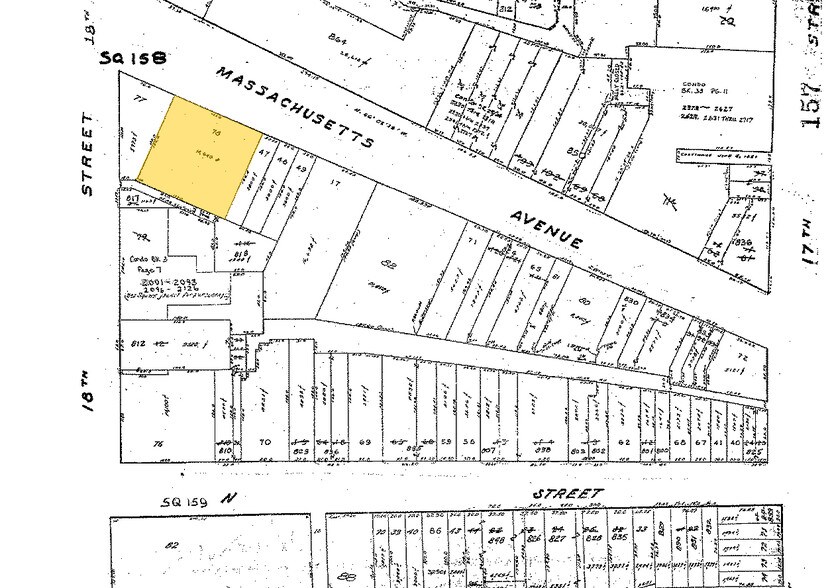 1776 Massachusetts Ave NW, Washington, DC à louer - Plan cadastral – Image 2 sur 8