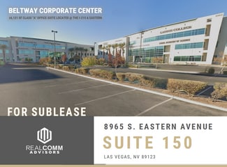 Plus de détails pour 8965 S Eastern Ave, Las Vegas, NV - Bureau à louer