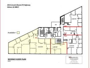 2015 State Route 27, Edison, NJ à louer Plan d’étage– Image 1 sur 1
