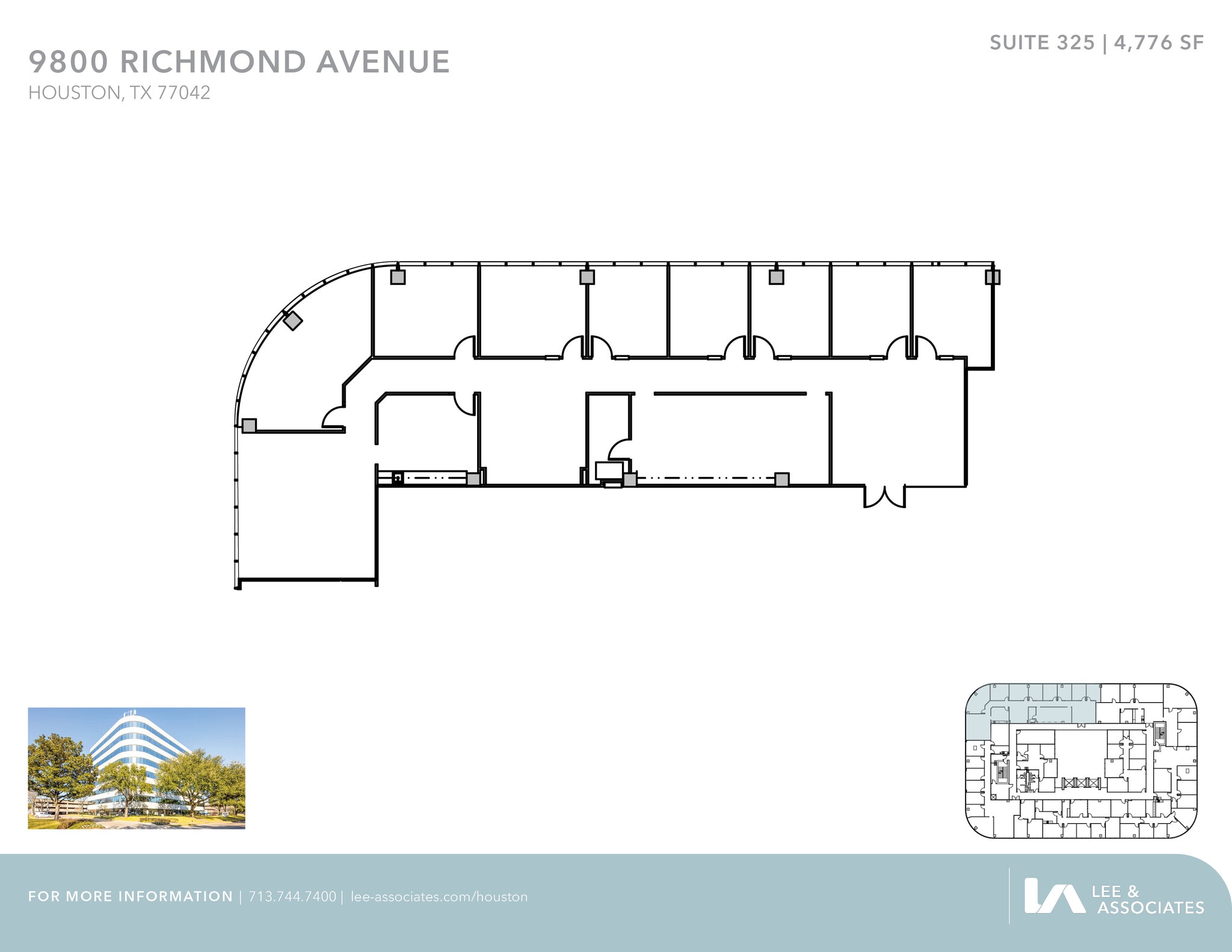 9800 Richmond Ave, Houston, TX à louer Plan d’étage– Image 1 sur 1
