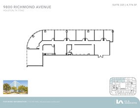 9800 Richmond Ave, Houston, TX à louer Plan d’étage– Image 1 sur 1