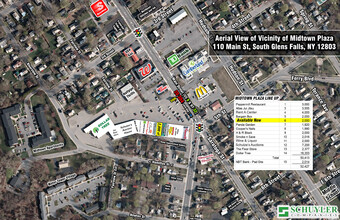 112 Main St, South Glens Falls, NY - VUE AÉRIENNE  vue de carte