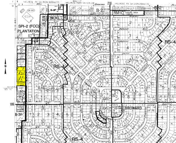 420-440 S State Road 7, Plantation, FL à vendre - Plan cadastral – Image 3 sur 23