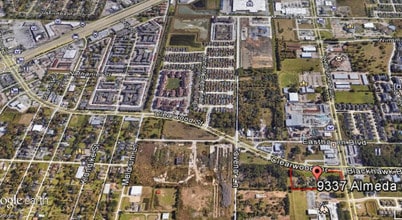 9337 Almeda Genoa, Houston, TX - Vue aérienne vue de carte - Image1