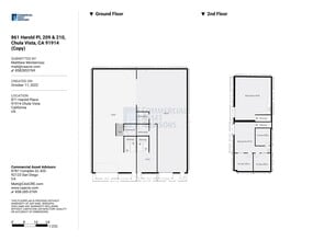 861 Harold Pl, Chula Vista, CA à louer Plan d’étage– Image 1 sur 6