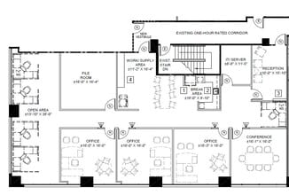 7676 Hazard Center Dr, San Diego, CA à louer Plan d’étage– Image 1 sur 1