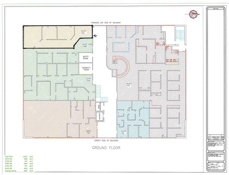 776 Shrewsbury Ave, Tinton Falls, NJ à louer - Plan d’étage – Image 3 sur 4