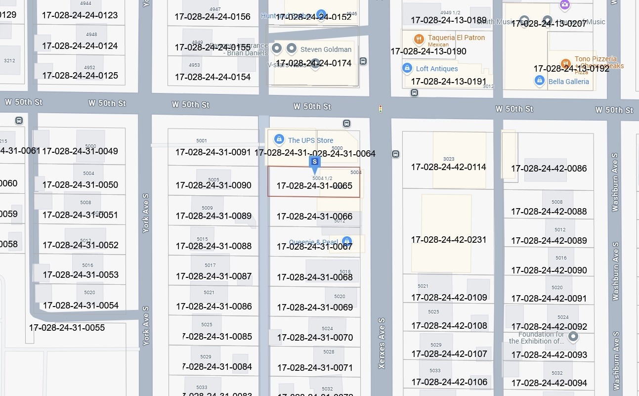Plan cadastral