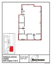 4445 Calgary Trl, Edmonton, AB à louer Plan d’étage– Image 1 sur 1