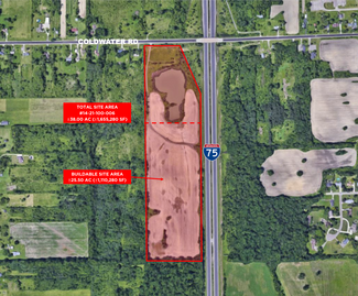 Plus de détails pour W Coldwater Rd, Flint, MI - Terrain à vendre