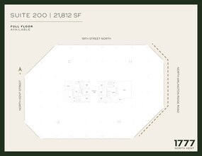 1777 N Kent St, Arlington, VA à louer Plan d’étage– Image 1 sur 1