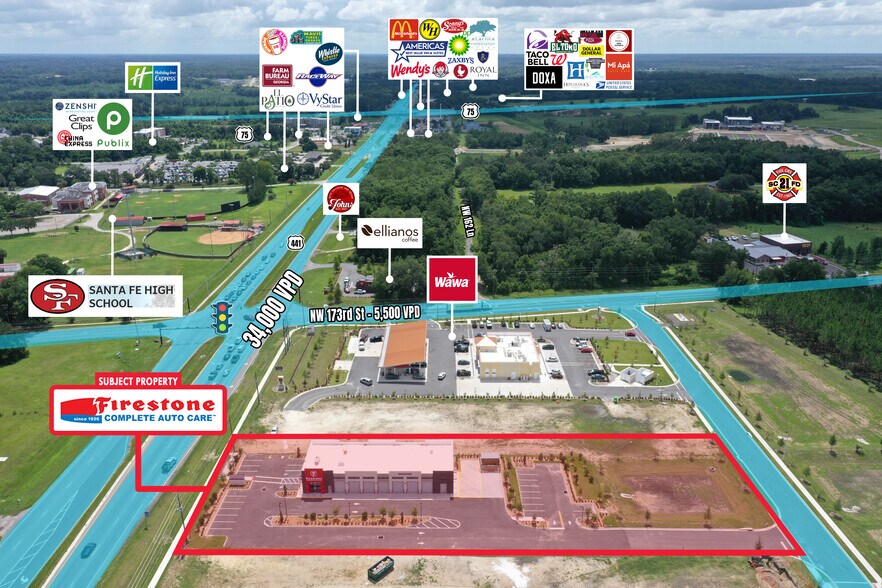 16308 NW US Highway 441, Alachua, FL à vendre - Photo de l’immeuble – Image 2 sur 5