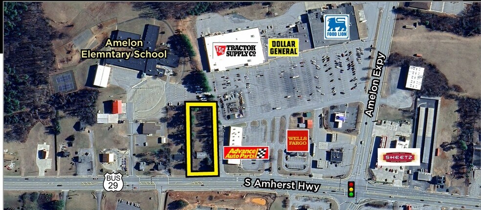 4023 S Amherst Hwy, Madison Heights, VA à vendre - Photo principale – Image 1 sur 10