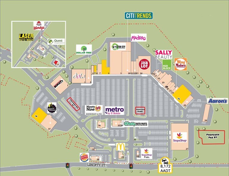 1225-1395 Liberty St, Springfield, MA à louer - Photo de l’immeuble – Image 3 sur 5