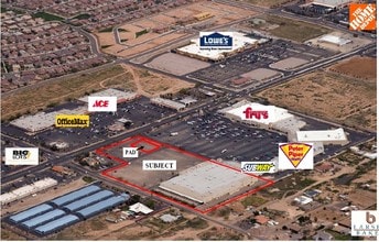 1355 E Florence Blvd, Casa Grande, AZ - VUE AÉRIENNE vue de carte - Image1