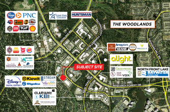 4055 Technology Forest Blvd, The Woodlands, TX - VUE AÉRIENNE  vue de carte - Image1