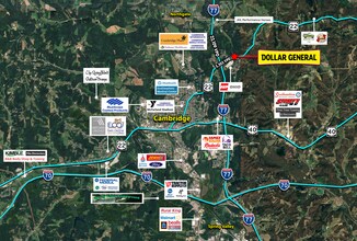 9884 Cadiz Rd, Cambridge, OH - Vue aérienne  vue de carte - Image1